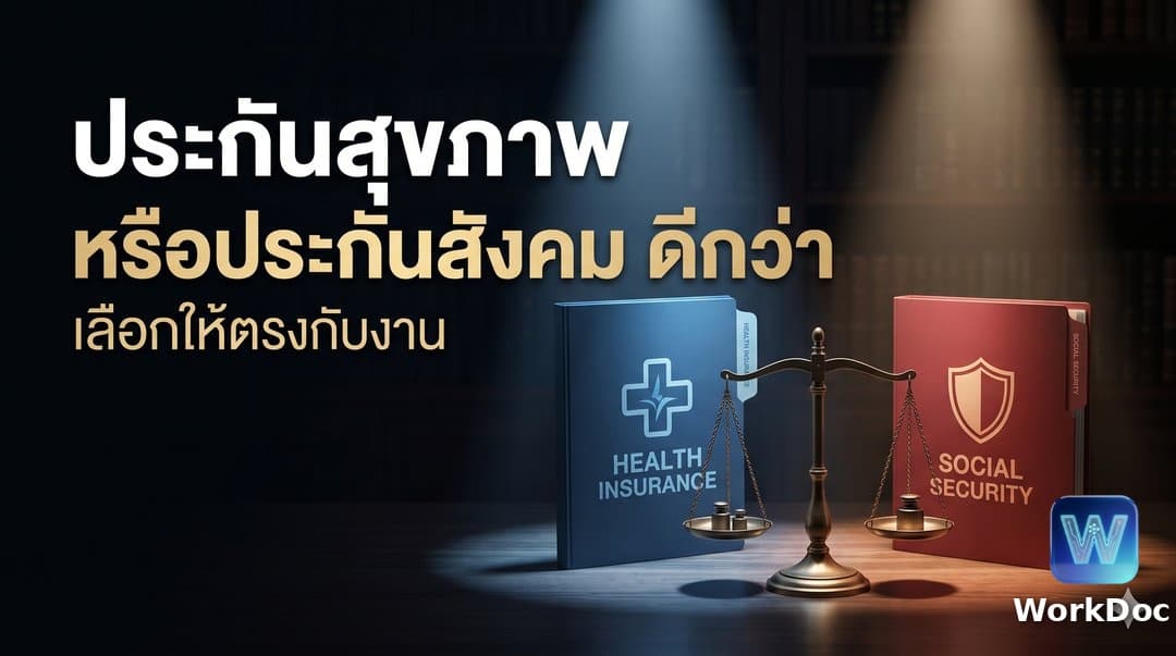 ประกันสุขภาพหรือประกันสังคม แรงงานต่างด้าวทำอันไหนดี
