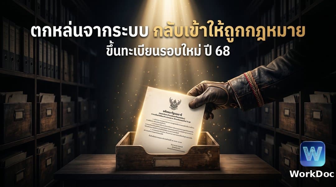 ขึ้นทะเบียนแรงงานต่างด้าวรอบใหม่ ปี 2568: กลุ่มที่ทำได้ เอกสาร และสิทธิ