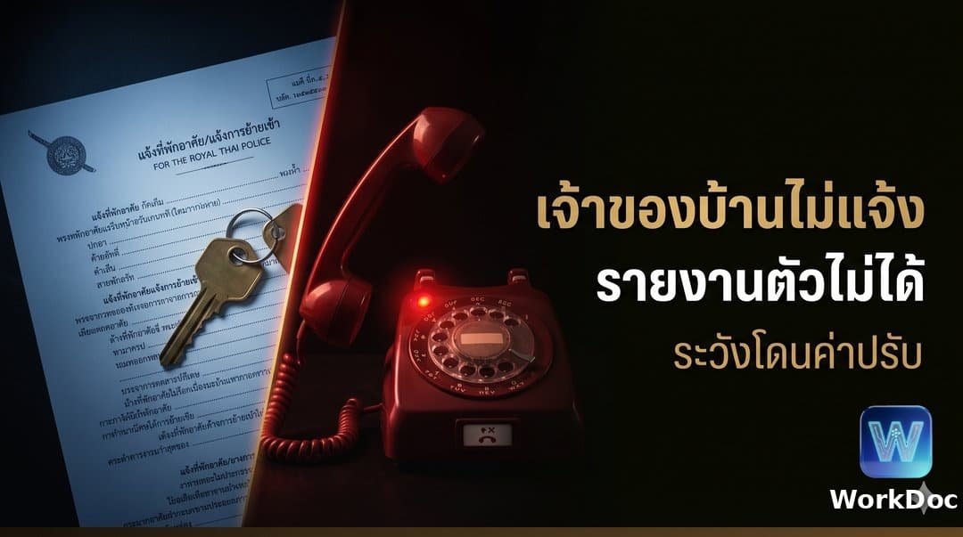 เจ้าของที่พักยังไม่แจ้งรับคนต่างด้าวเข้าพัก จะรายงานตัว 90 วันได้ไหม